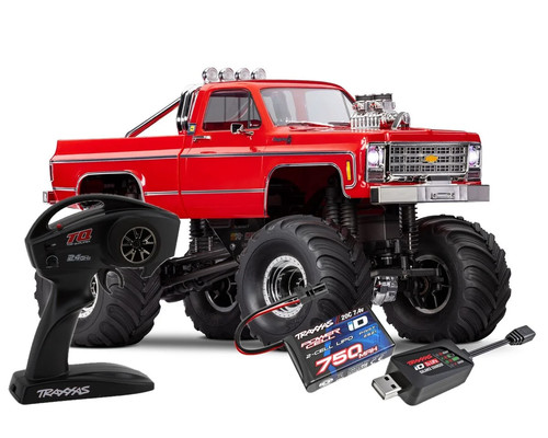 Traxxas trx 4mt chevy k10 - chevy,