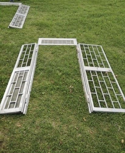 Porta grata usata acciaio - porta,