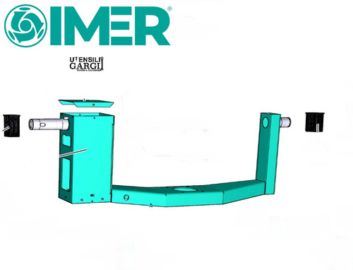 Braccio base vasca - base, bicchiere