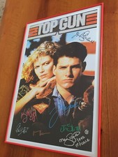 Top Gun Signed Poster + Product Certification