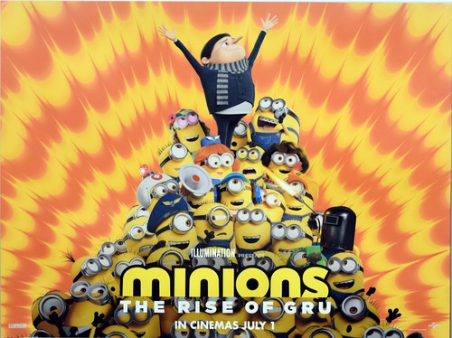 Minions the rise - minions:, gru