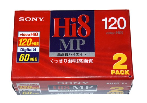 Pack cintas hi8 digital 8 - cintas,