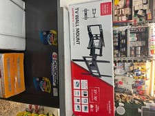 staffa per televisore doppio braccio da 37 a 70 pollici