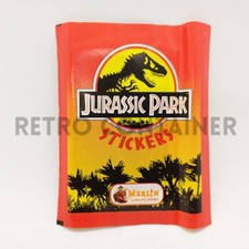 Figurine JURASSIC PARK I Merlin Topps Vintage - 1x Bustina Sealed Booster Pack