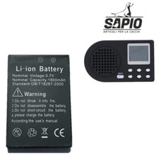 Batteria litio ricaricabile 1800 mAh per Richiami