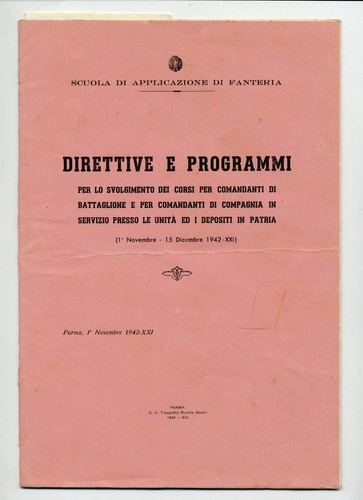 Regia scuola militare parma - militare, di