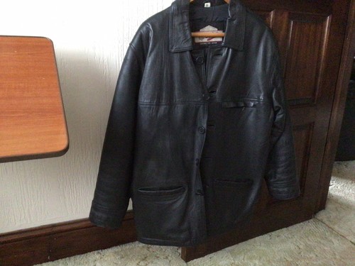 Giacca box uomo vera - , pelle