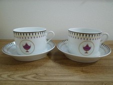 Set 2 tazze e piattini Richard