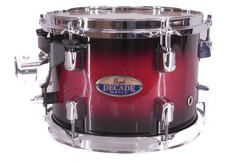Pearl Decade Maple 10x7 Rack Tom - Scoppio Rosso Profondo - Imperfezione - Spedizione Gratuita