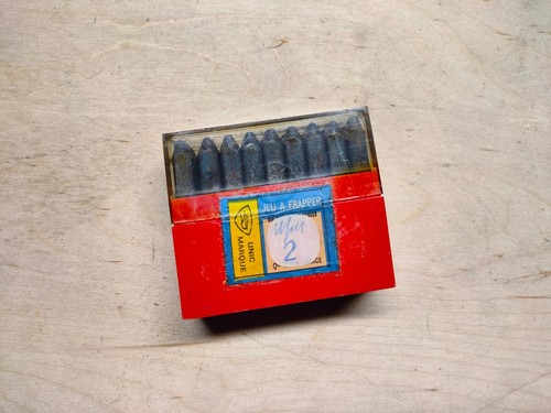 Kit punzoni lettere 2mm unic - punzoni,