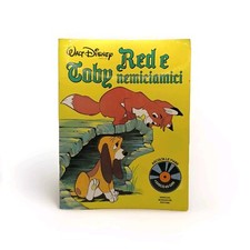 Walt Disney • Red & Toby Nemiciamici • Ascolta Le Fiabe N° 6 (Mondadori 1983)