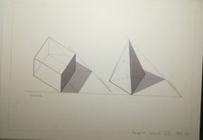 UNA TAVOLA DI DISEGNO TECNICO