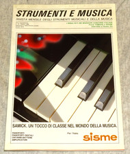 STRUMENTI  E MUSICA RIVISTA DI
