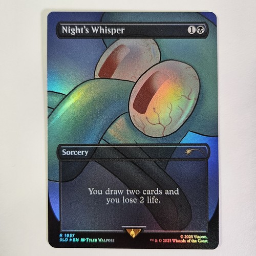 Night whisper foil - foil, secret