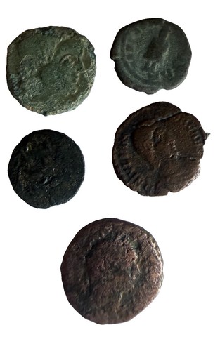 Impero romano lotto cinque - di,