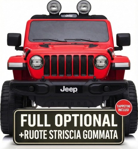 Auto elettrica bambini jeep - auto,