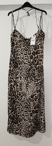 Abito midi zara marrone nero - abito,