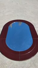Kartell Italy Anna Castelli Specchio modulare vintage ovale in marrone 90x60cm 