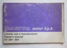 Cagiva SX 250-350 libretto