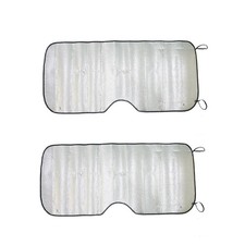 2x folding foil window car