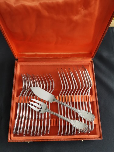 Metallo argentato servizio - metallo,