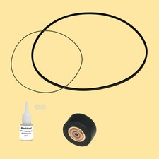 Cinghia rullo pressione olio = kit 8 per registratore a nastro Grundig TS 1000