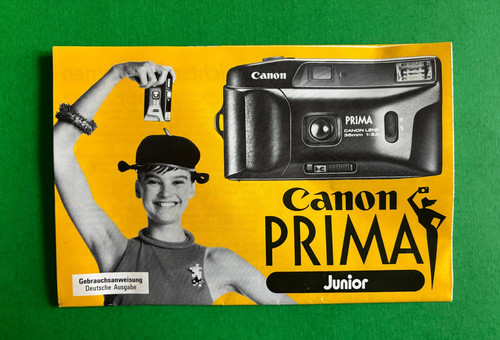 Canon prima junior manuale - canon,