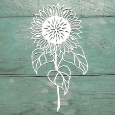 Girasole metallo taglio fustelle fai da te scrapbooking goffratura album fare coltello artigianale