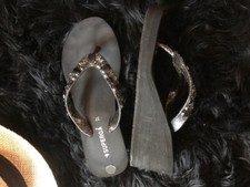 SUPERGA SANDALO INFRADITO GIOIELLO NERA 37 USATI POCHISSIMO LEGGERI COMODI