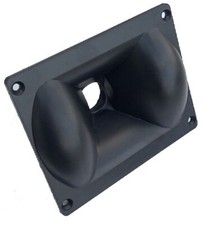 TROMBA DI RICAMBIO CASSA ACUSTICA TWEETER PIEZO 16x13 cm COMPRESSIONE universale