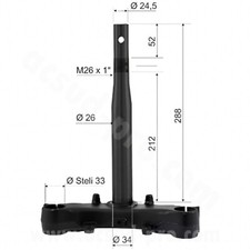 TESTA STELI FORCELLA FORCELLE