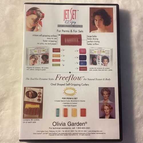 Olivia garden technical dvd - olivia,