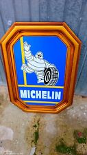 INSEGNA TABELLA PUBBLICITARIA MICHELIN RIPRODUZIONE 88x62   misure int,43x69
