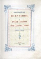 NOZZE PIO GRAZIOLI DI