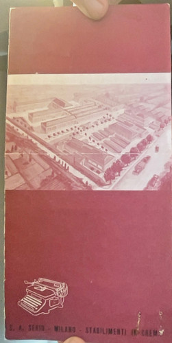 Depliant 1937 macchina - 1937, per