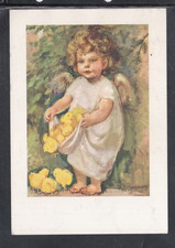 Cartolina Bambino Angelo con