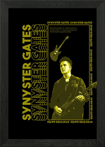 Synyster gates poster arte - synyster, da