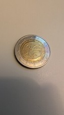 Moneta euro rara con - da,