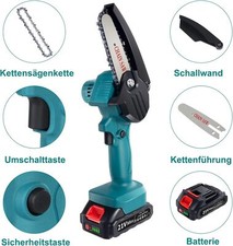 Mini motosega portatile a batteria