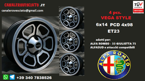 Cerchi alfa romeo momo - cerchi, vega