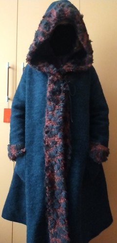 Cappotto lana cotta fatto a - cotta,