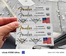 2 Set Adesivi FENDER Custom