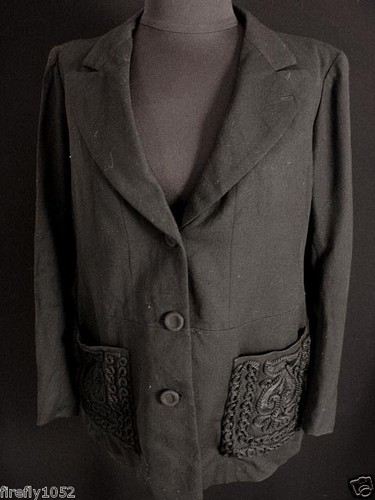 Giacca lana nera elegante - giacca,