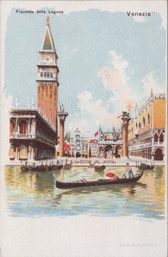 Cartolina venezia - cartolina,