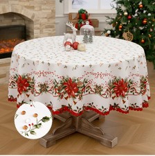 Tovaglia rotonda natalizia