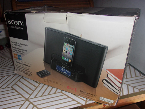 Sony speaker dock clock - /,