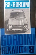 Brochures Renault 8 type