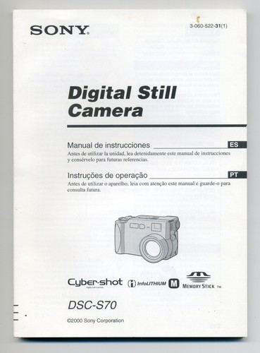 Sony dsc s70 - dsc-s70, di