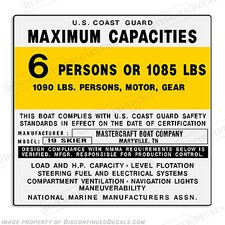 Fits Mastercraft 19 Skier