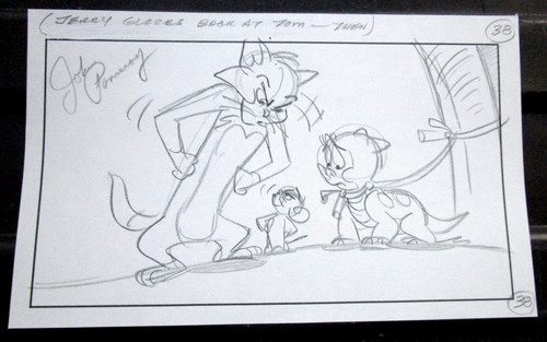 Tom jerry firmato dinosauro - tom,